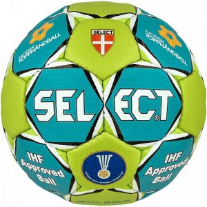 Piłka ręczna SELECT Solera III NTH niebiesko-zielona
