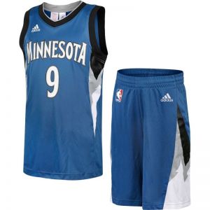 Komplet koszykarski adidas Minnesota Timberwolves Ricky Rubio Junior AC0548