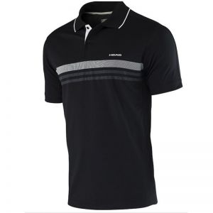 Koszulka tenisowa Head Club Men Polo Shirt Technical 811655 czarna