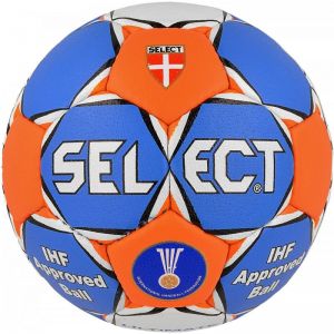 Piłka ręczna SELECT Ultimate IHF niebiesko-biało-pomarańczowa