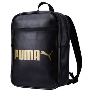 Plecak Puma Campus Black-Gold 07423901