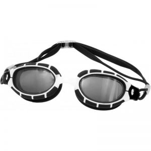 Okulary pływackie Aqua-Speed Alpha biało-czarne