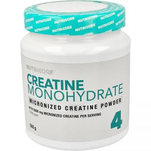 100% Micronized Creatine Monohydrate Nuticore 500g