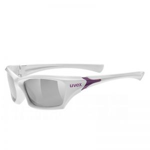 Okulary dziecięce Uvex Sportstyle 501 biało-fioletowe