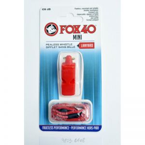 Gwizdek Fox 40 Mini Safety +sznurek 9803-0108