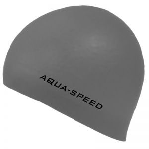 Czepek pływacki Aqua-Speed silikonowy 3D Cap 26 szary