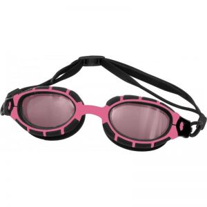 Okulary pływackie Aqua-Speed Alpha czarno-różowe