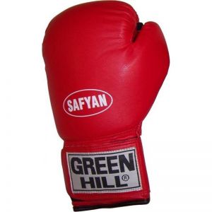 Rękawice bokserskie Green Hill Safyan 14oz czerwone