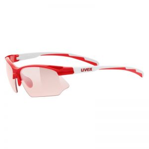 Okulary Uvex Sportstyle 802 Vario czerwono-białe