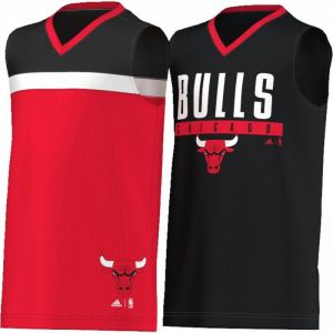 Koszulka koszykarska dwustronna adidas Winter Hoops Chicago Bulls Junior AP5703