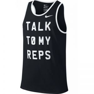 Koszulka treningowa Nike Talk to my Reps Tank M 779166-010