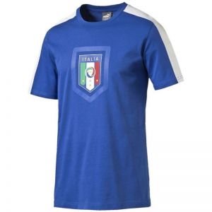 Koszulka Puma FIGC Italia Fanwear Badge Tee Junior 74910301