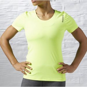 Koszulka biegowa Reebok Running Essentials Short Sleeve W AX9461